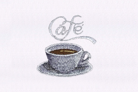 Espresso Coffee: A Cozy Machine Embroidery Design for Handmade Gifts