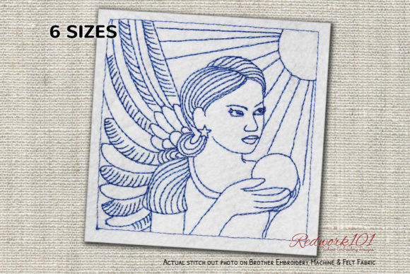 Power Angels Redwork: A Designer's Review for Business Merch