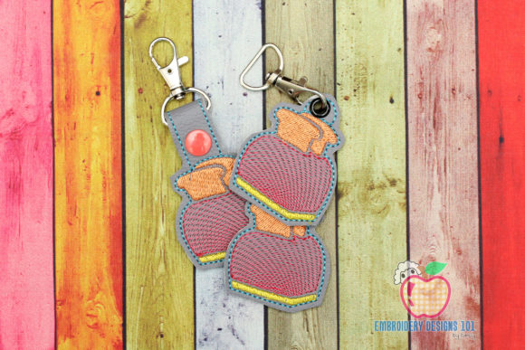 Retro Toaster Keyfob Keychain ITH
