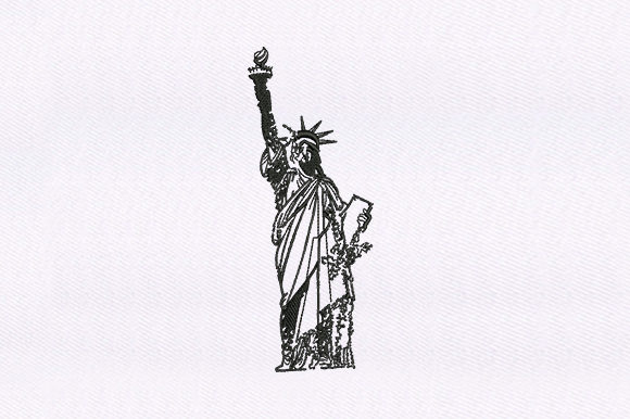 Reviewing the Statue of Liberty Embroidery Design