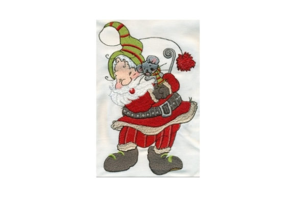 Sassy Lovin on Santa: A Festive Embroidery Review